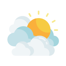 Cloudy weather